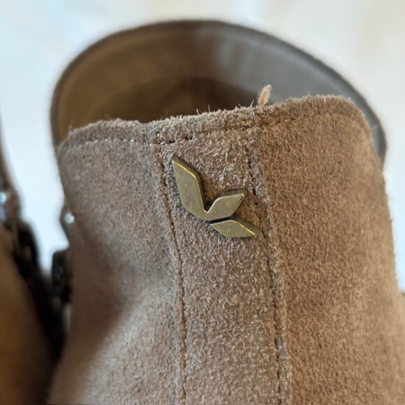 Koolaburra by Ugg Sofiya Suede Studded Ankle Bootie in Amphora Beige Size 11 - Picture 7 of 12